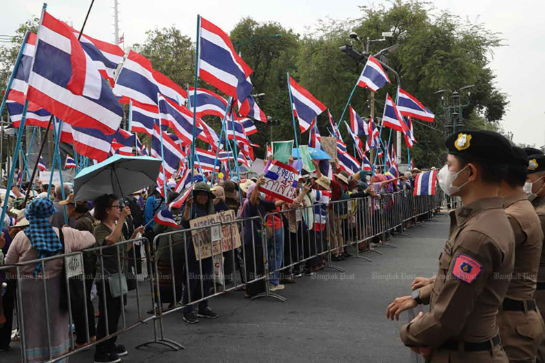 thai protesters on casino bill