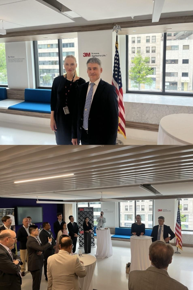 Welcome Reception at 3M’s Office