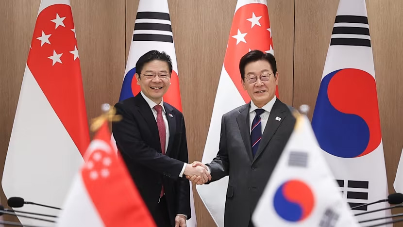 lawrence_wong_lee_jae_myung_meeting