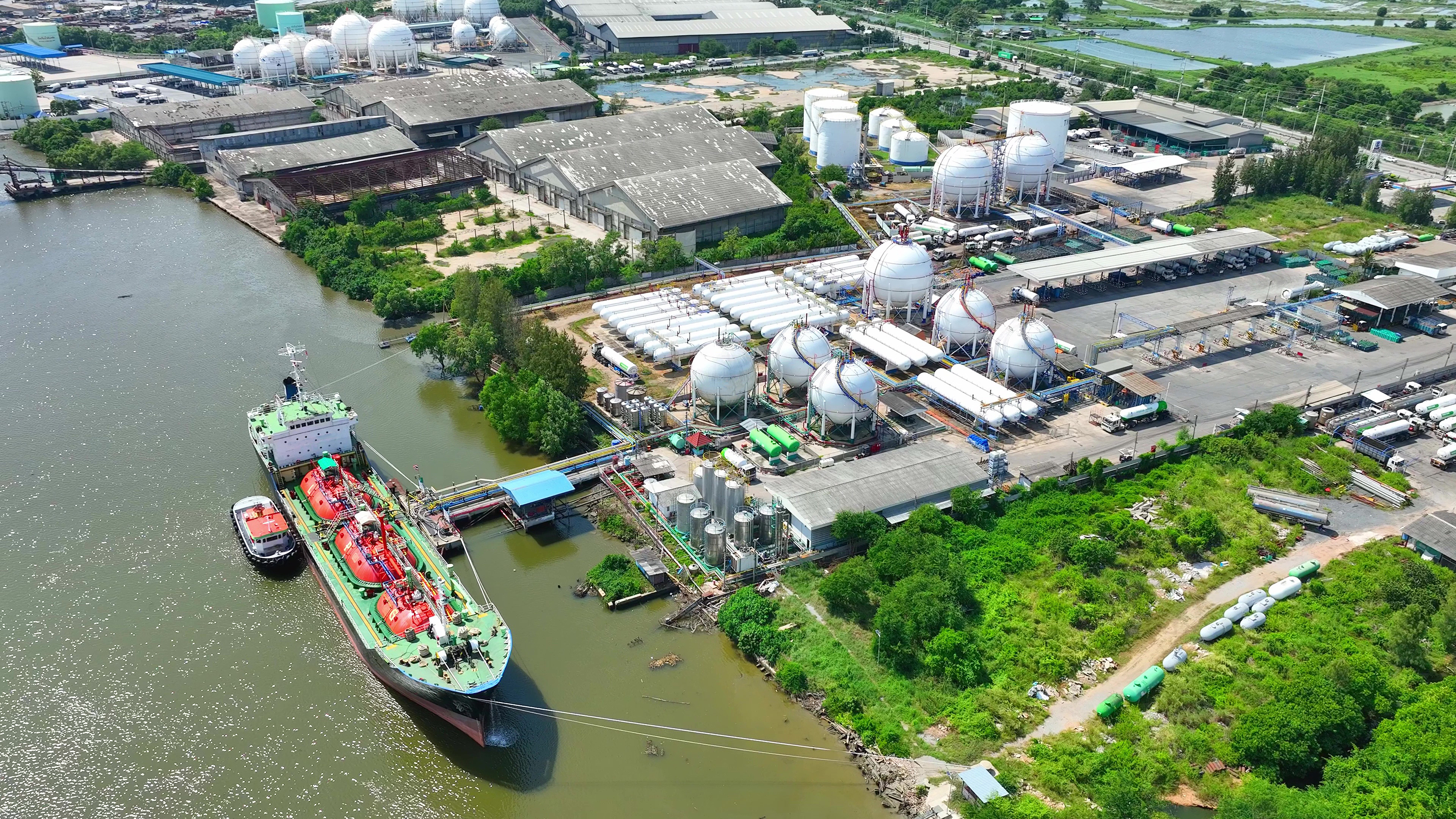 Natural gas terminal thailand