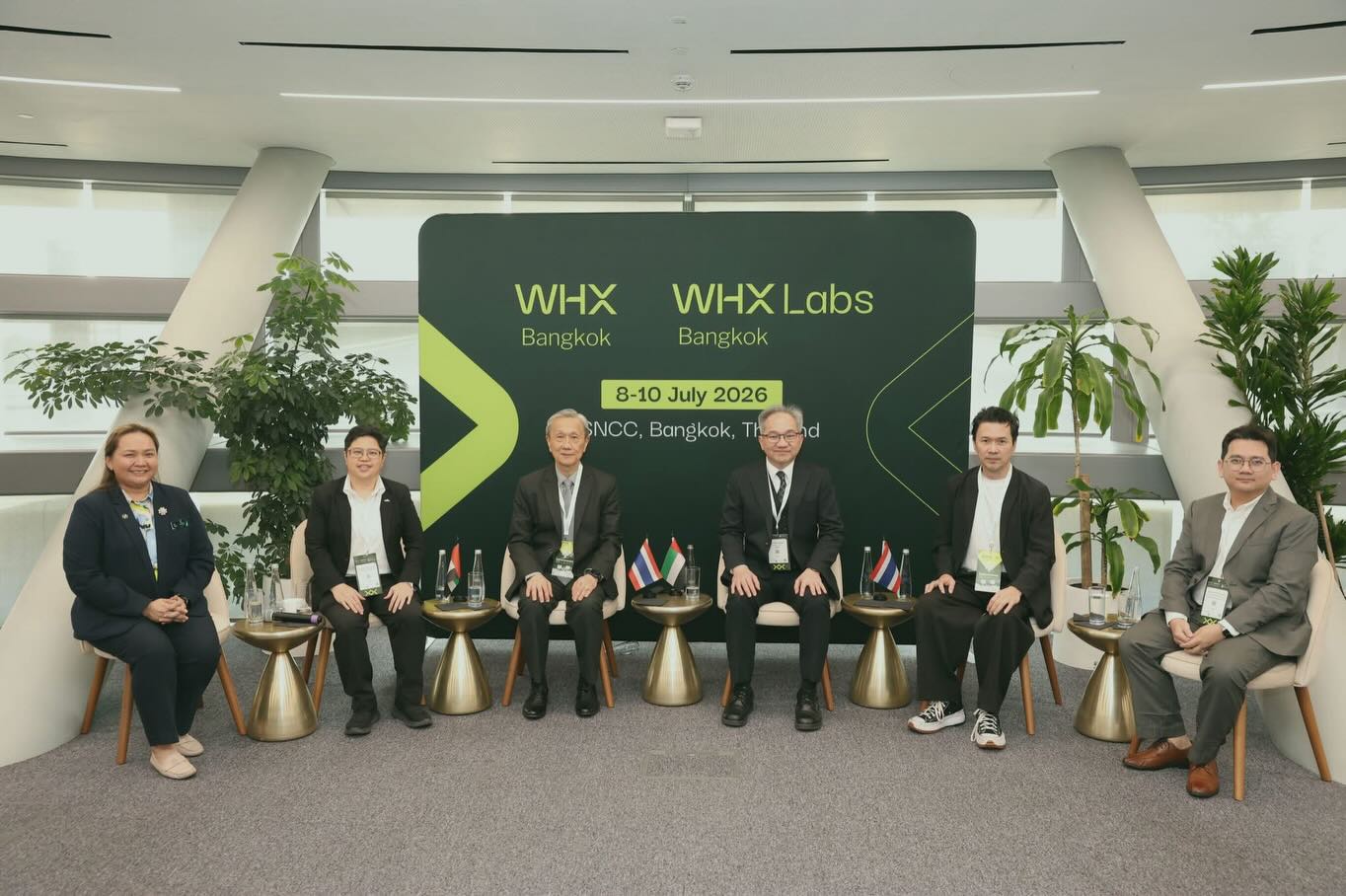 thai officials at the World Health Expo 2026 in Dubai