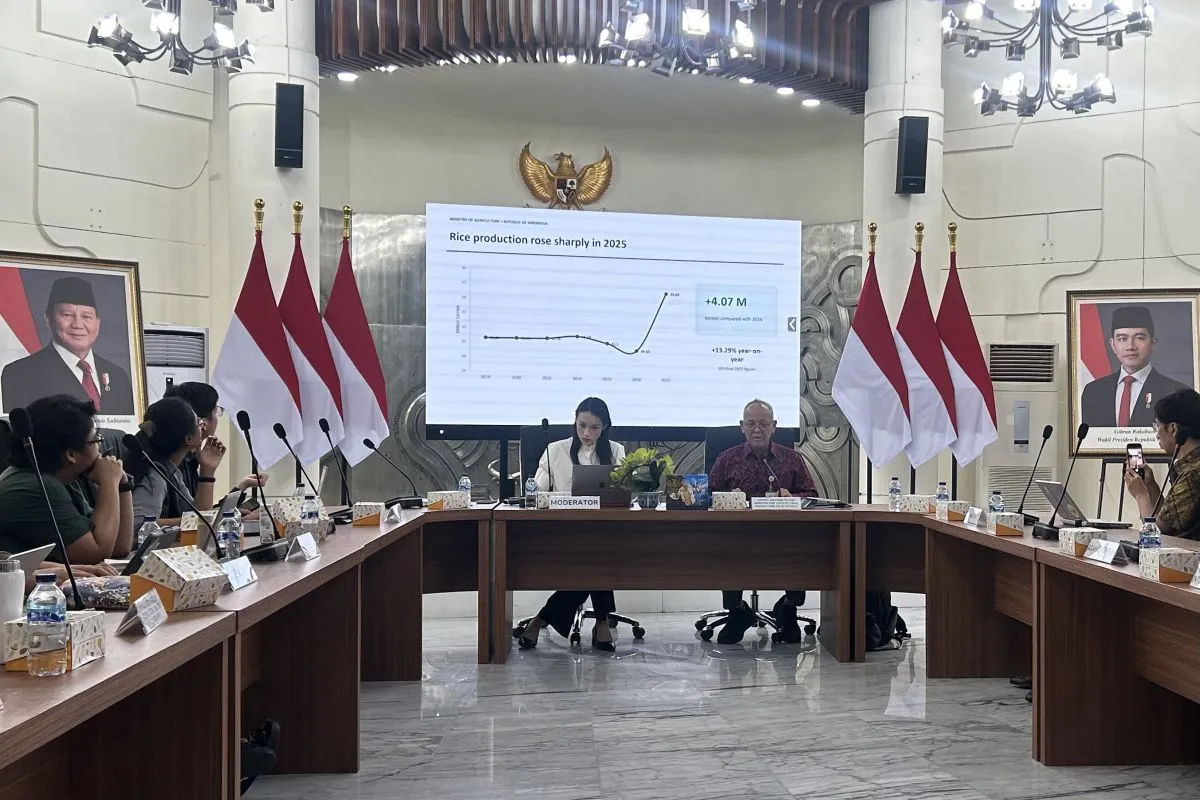 Media briefing in Jakarta on Monday (Aug. 10, 2026) Food and Agri