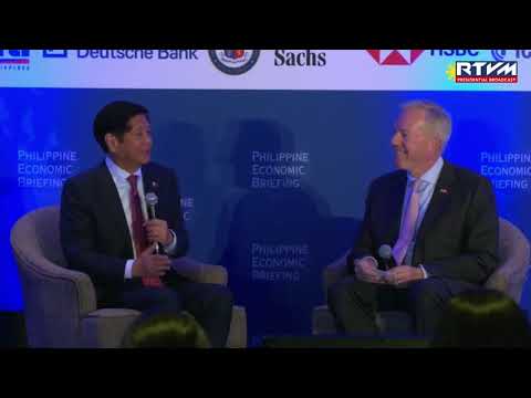APEC 2023: Fireside Chat with President Ferdinand Marcos and Amb. Ted Osius at the Philippine Economic Briefing