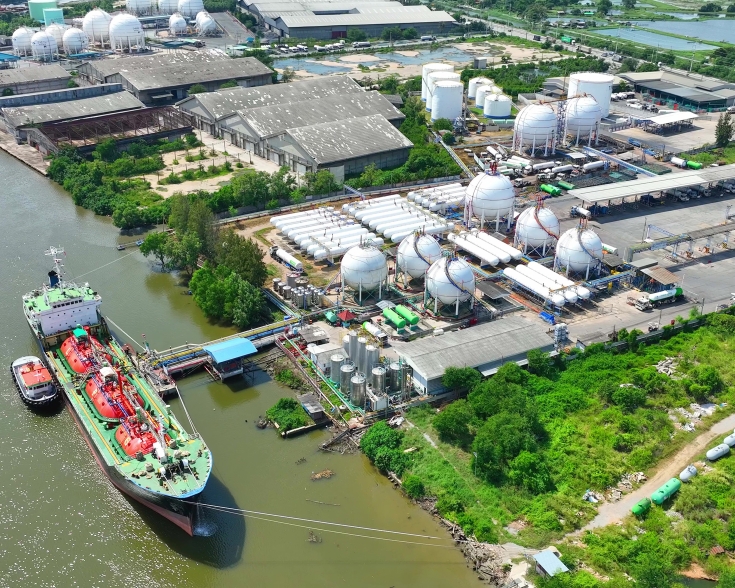 Natural gas terminal thailand